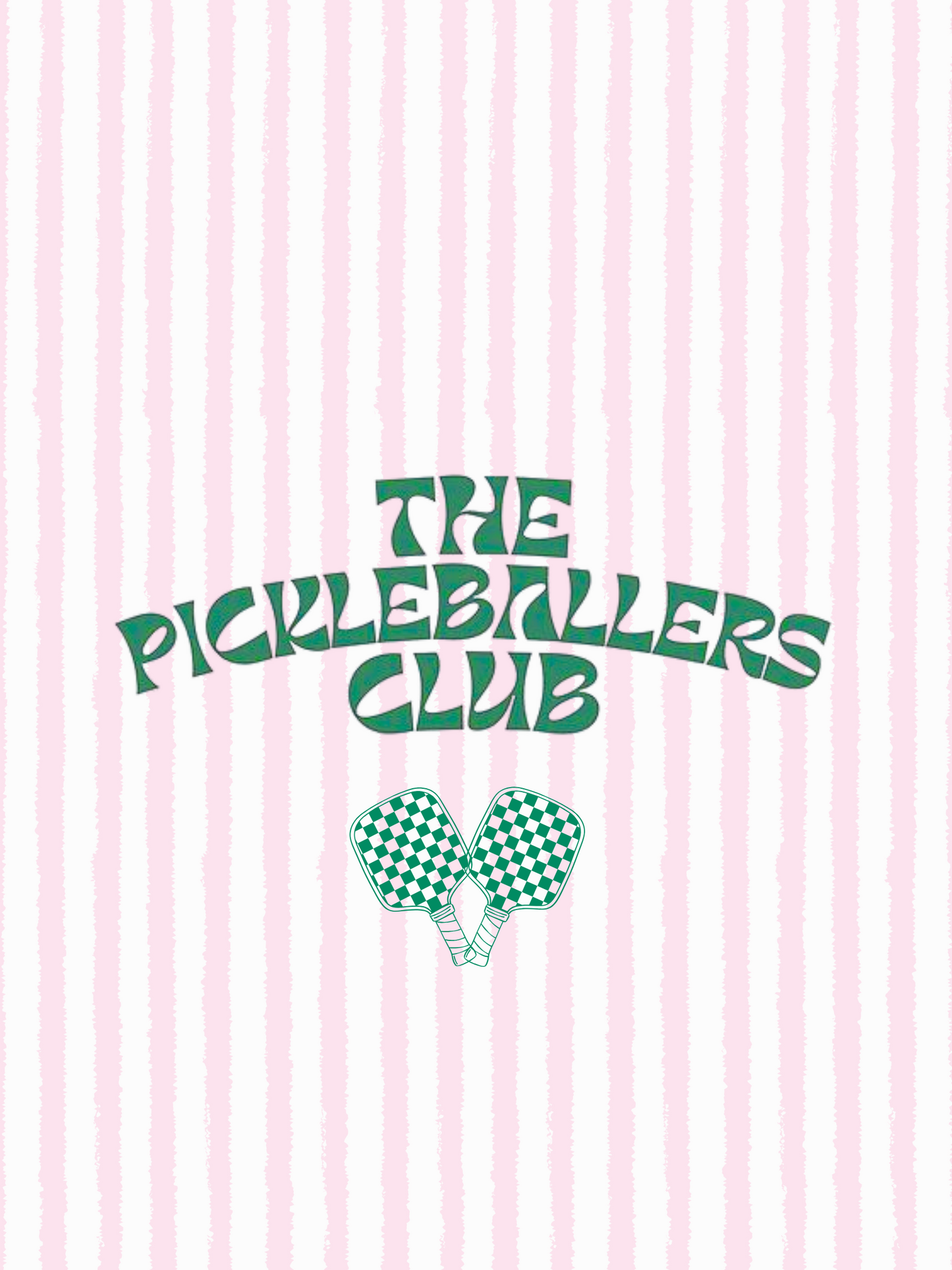 Pickleball First, Then Drinks Set